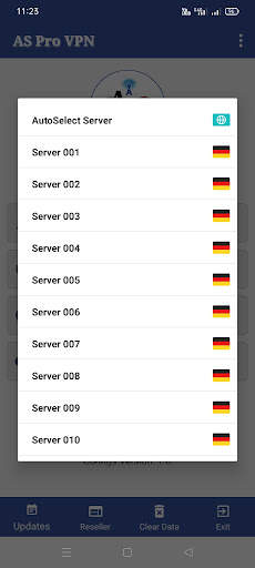 AS Pro VPN screenshot 2