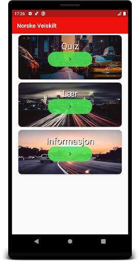 Norwegian Traffic Signs screenshot 1