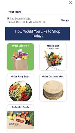 Shop United Supermarkets screenshot 2