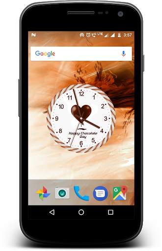 Love clock live wallpaper screenshot 3