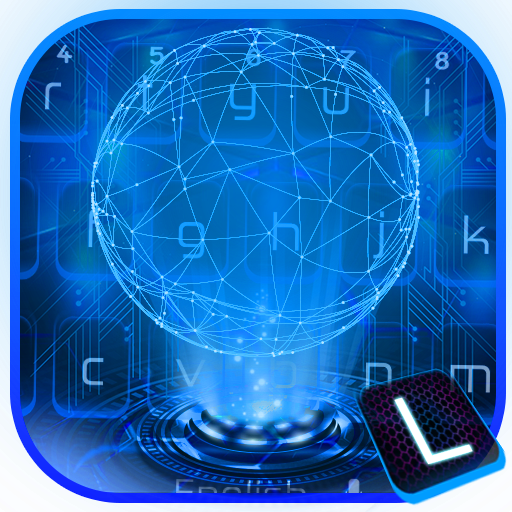 Công nghệ Neon Blue Theme icon