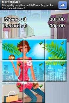 Shopping Girl Puzzle screenshot 3