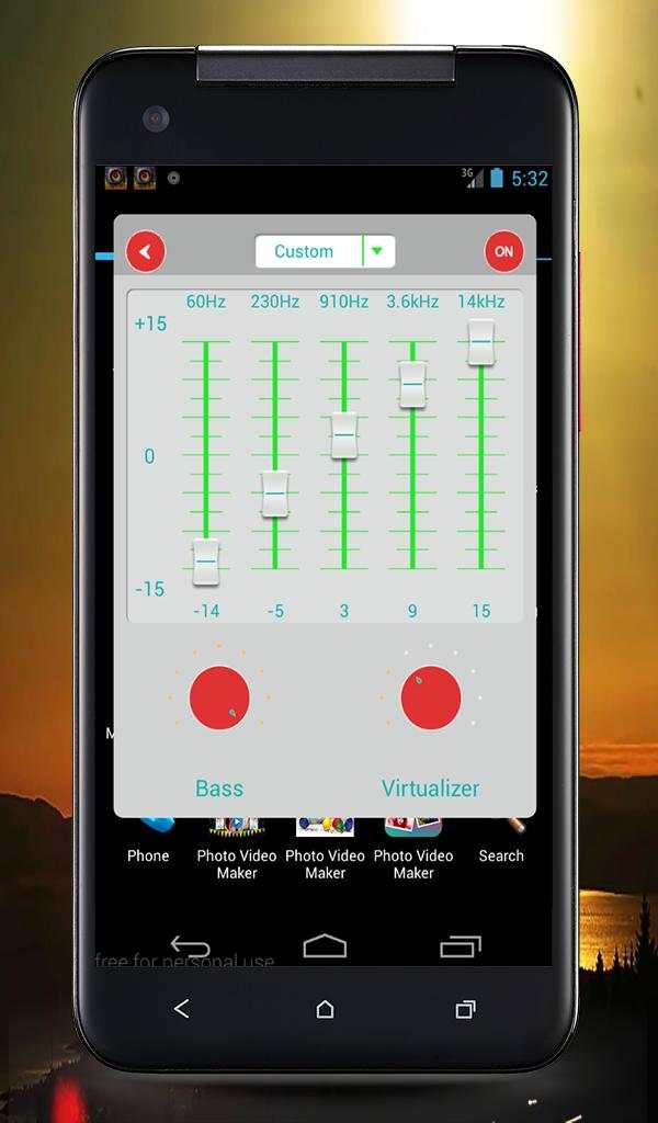 Musik Equalizer HD Suara screenshot 2