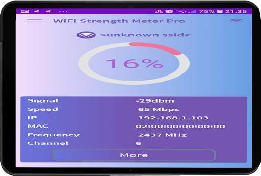 SuperWifi WiFi Signal Strength Meter Pro screenshot 9