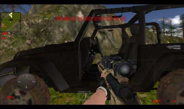 Sniper Hunting - 4x4 Off Road screenshot 2