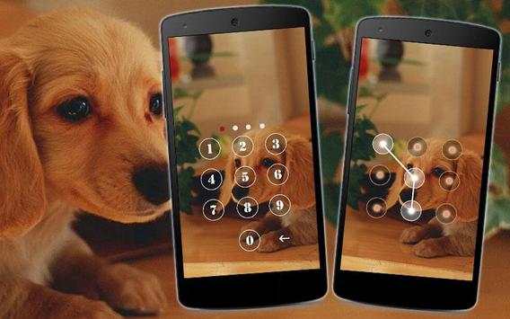 Green Applock Themec Dachshund screenshot 1
