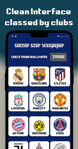 Soccer Star - Football unlimited wallpapers 4k screenshot 1