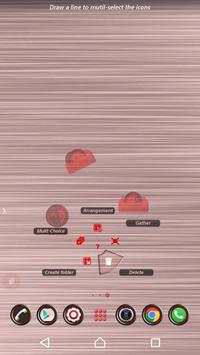 TSF Theme Red Circle 8 تصوير الشاشة