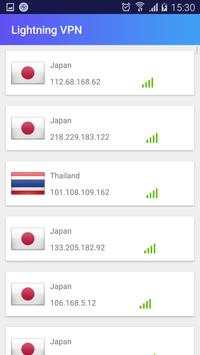 Lightning VPN - Best Free VPN screenshot 2