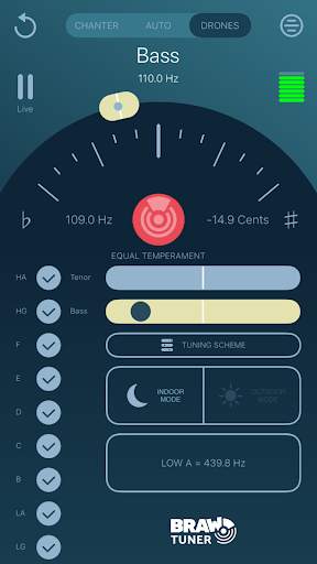 Braw Bagpipe Tuner screenshot 3