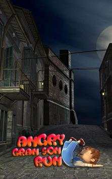 Angry Gran Son Run -3D Running screenshot 1