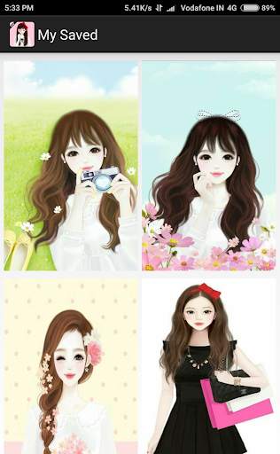 Cute Laurra Girl Wallpaper 8 تصوير الشاشة