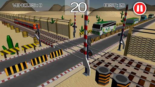 RailRoad Crossing 3D 🚅 Train Simulator Game screenshot 16