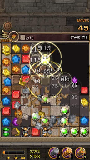 Jewels Temple Quest : Match 3 7 تصوير الشاشة