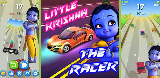 Krishna game : Krishna car racing game 2 تصوير الشاشة