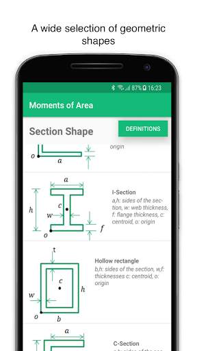 Moments of Area screenshot 1