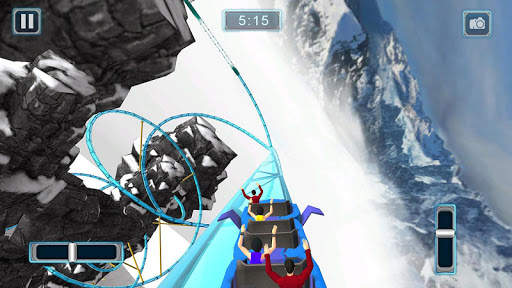 Reckless Roller Coaster Sim: เกมโรลเลอร์โคสเตอร์ screenshot 2