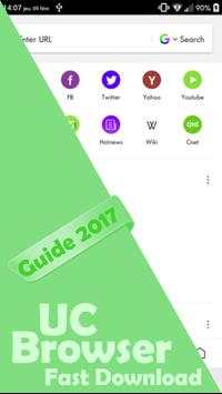Guide For UC Browser 2017 screenshot 2
