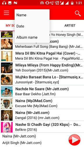 Sangeet - Music Player screenshot 8