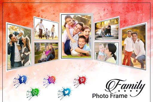 Family Photo Frame-Family Collage Photo 5 تصوير الشاشة
