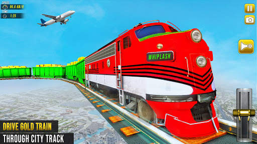 City Train Game Gold Transport screenshot 1