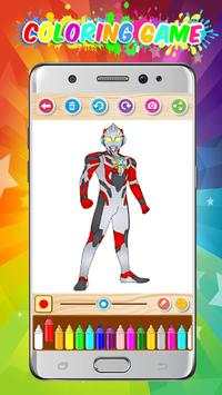 Coloring Game Of Ultraman screenshot 2