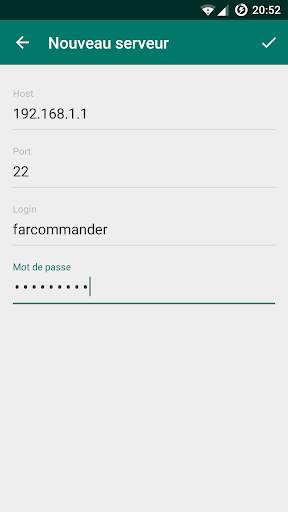 SSH Client - Far Commander screenshot 7