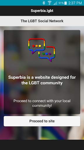 Superbia - The LGBT Social Network screenshot 1