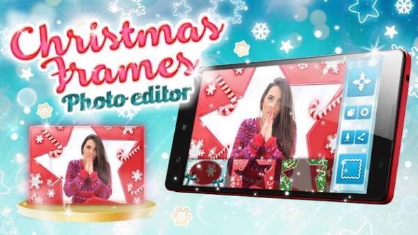 Christmas Frames Photo Editor screenshot 1