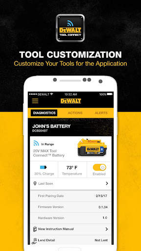 DEWALT Tool Connect скриншот 3