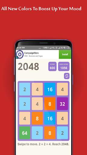 2048 - Classic 2048 Puzzle Game screenshot 1
