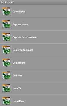 India Pakistan Live Cable TV screenshot 3
