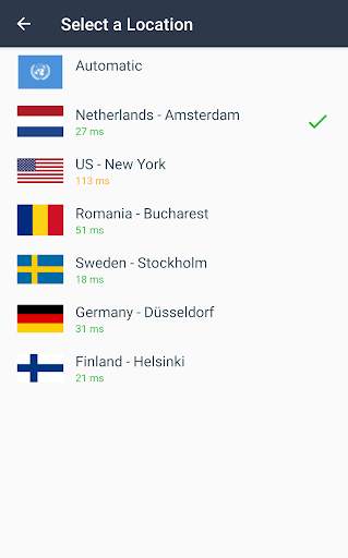 TunSafe VPN screenshot 2