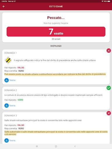 Quiz Patente 2023 screenshot 11