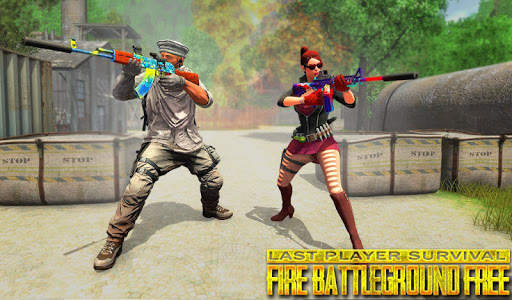 Battleground Fire Cross Survival Fire Firing Squad screenshot 5