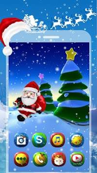 X-mas Santa eTheme Launcher 2 تصوير الشاشة