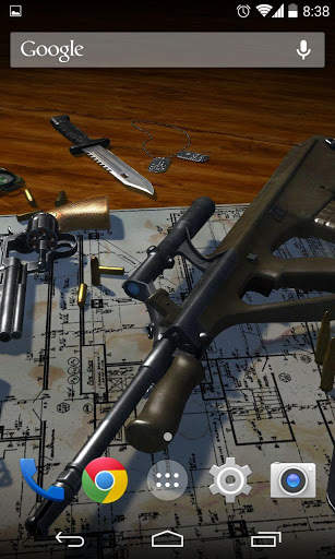 3D Guns Live Wallpaper screenshot 3