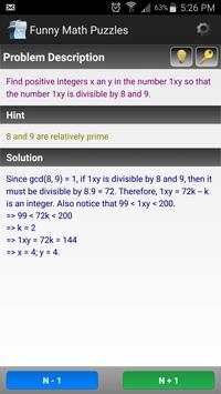 Funny Math Puzzles screenshot 2