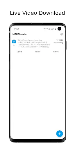 M3U8Loader - With m3u8 and live video download screenshot 2