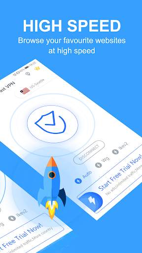Free VPN Proxy - Secure Tunnel, Super VPN Shield screenshot 2