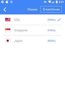 SharkVPN screenshot 3
