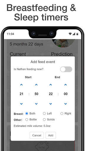 BabyPi: Smart Baby Sleep, Feed, Diaper Log Tracker screenshot 5