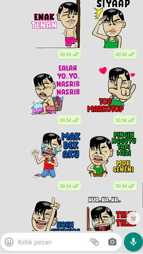 Stiker Jawa Lucu Koplak screenshot 8