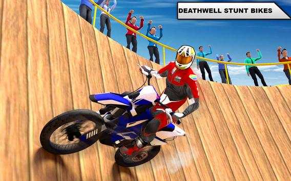 Well Of Death Games Bike Stunt Drive 3d screenshot 1
