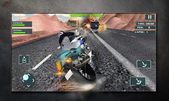 Moto Bike Rider Death Racing screenshot 1