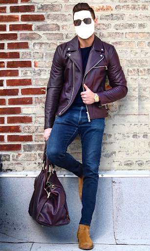 Men Jacket Photo Montage скриншот 7