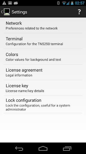 Mocha TN5250 LITE screenshot 5