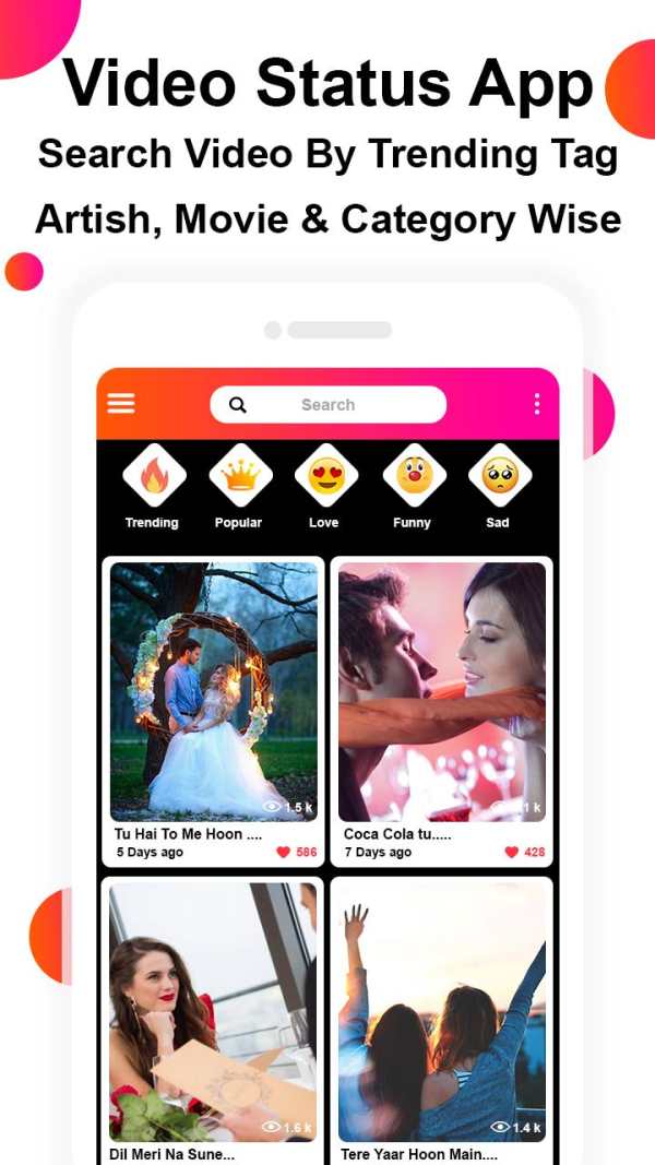 We Like - Video Status ?? screenshot 1