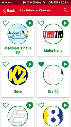 Italy Live TV & FM Radio Channels screenshot 3