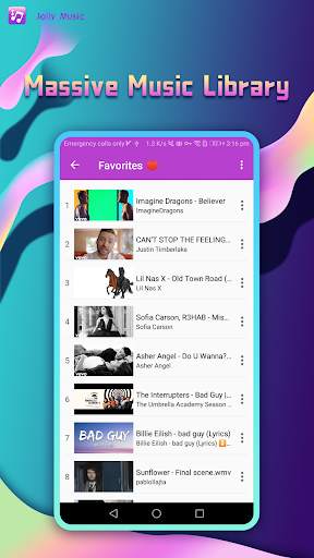 Jolly Music screenshot 1